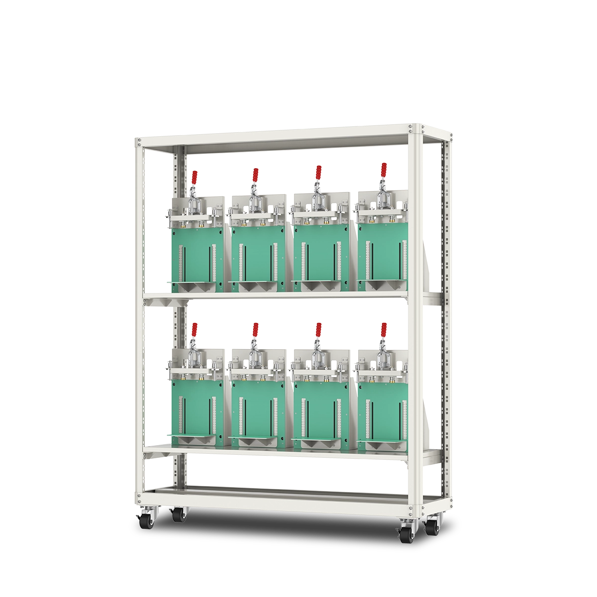 NEWARE-Battery Rack-200A Prismatic Cell Rack-PDCJ-F1-ZJ-200A-8CH-D1