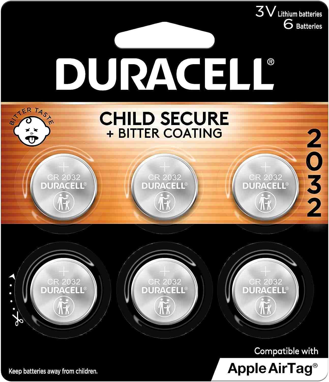 Duracell CR2032 batteries