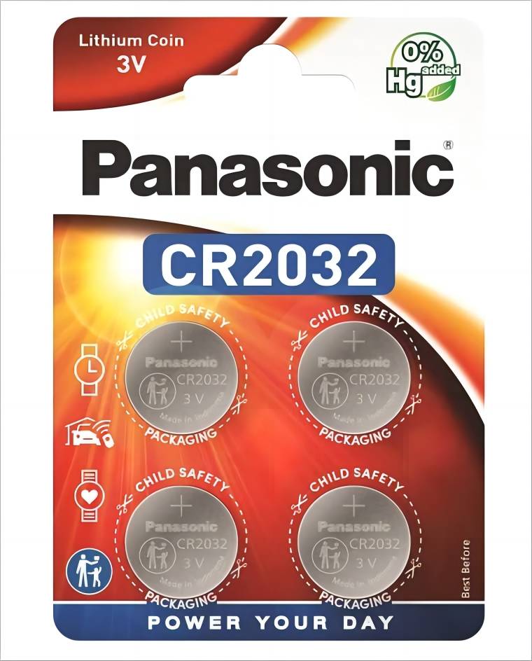 Panasonic CR2032 batteries