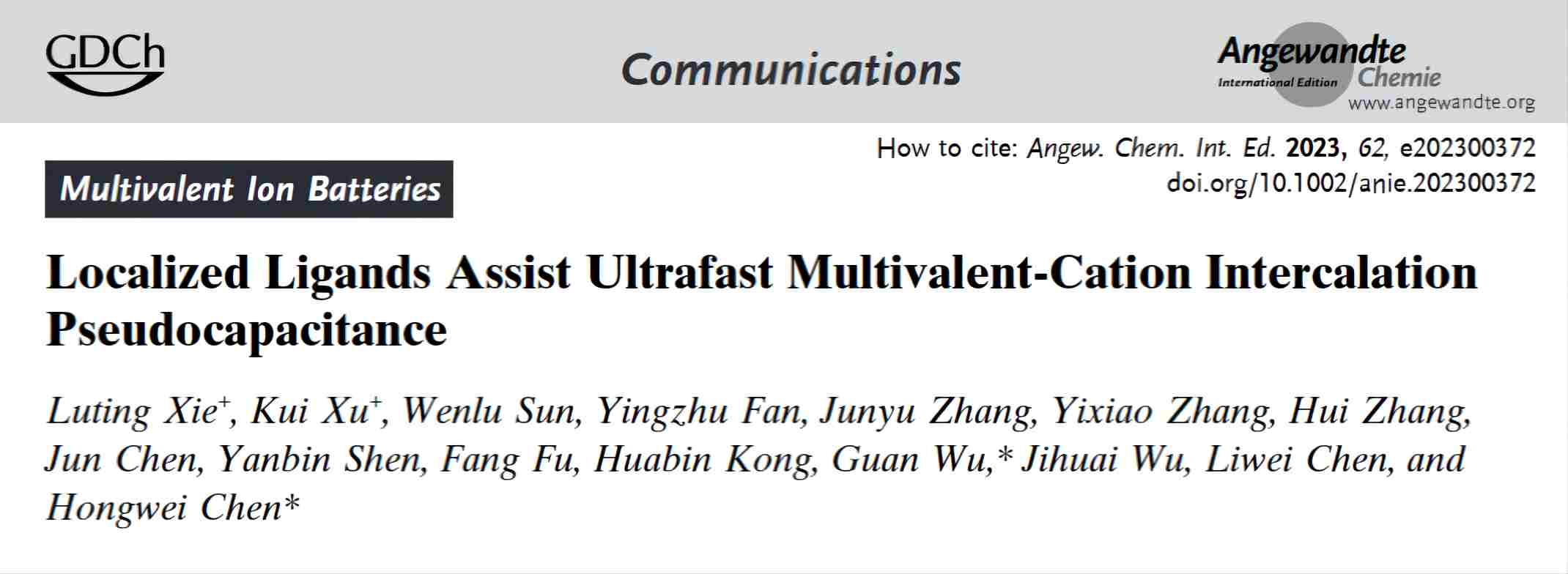 Angewandte Chemie article