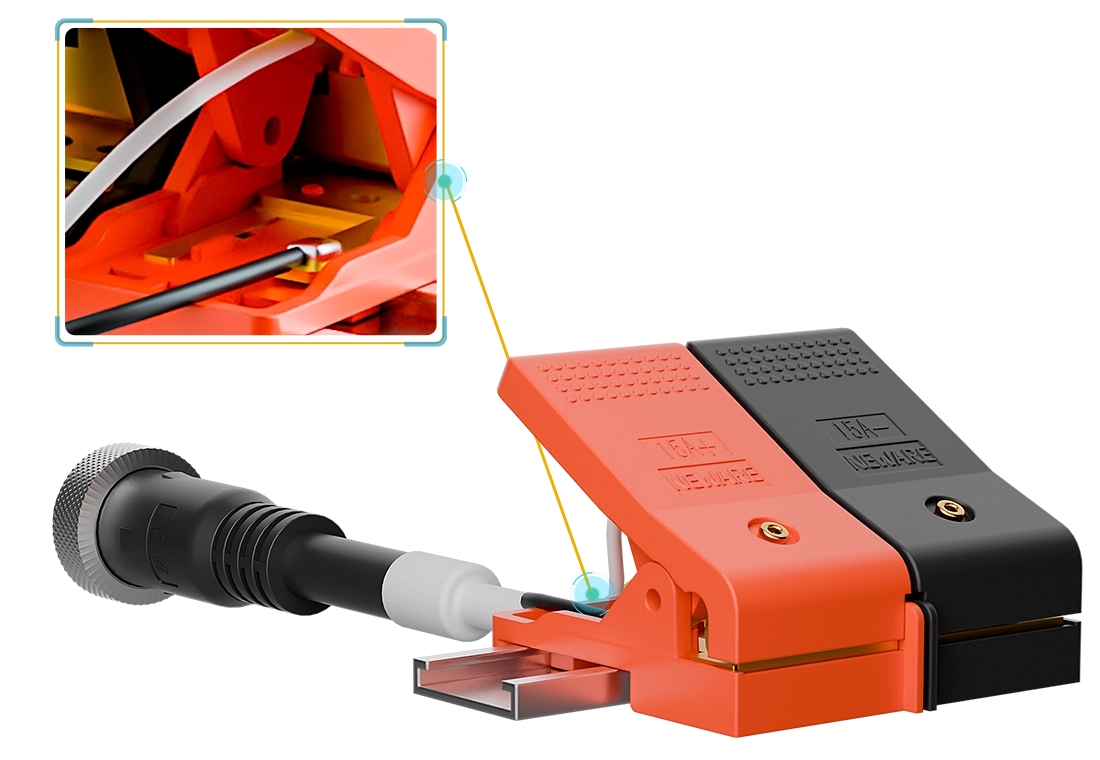 NEWARE-Polymer battery clamp- A705-P-DG-15A