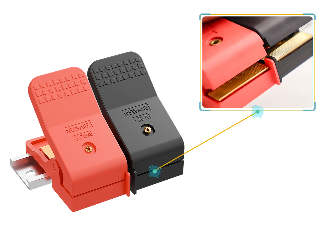 NEWARE-Polymer battery clamp- A705-P-30A