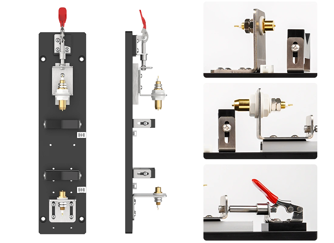 Battery Clamp-100A Cylindrical Cell Toggle Clamp