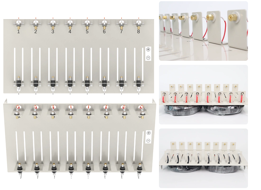 30A Cylindrical Cell Clamp Holder