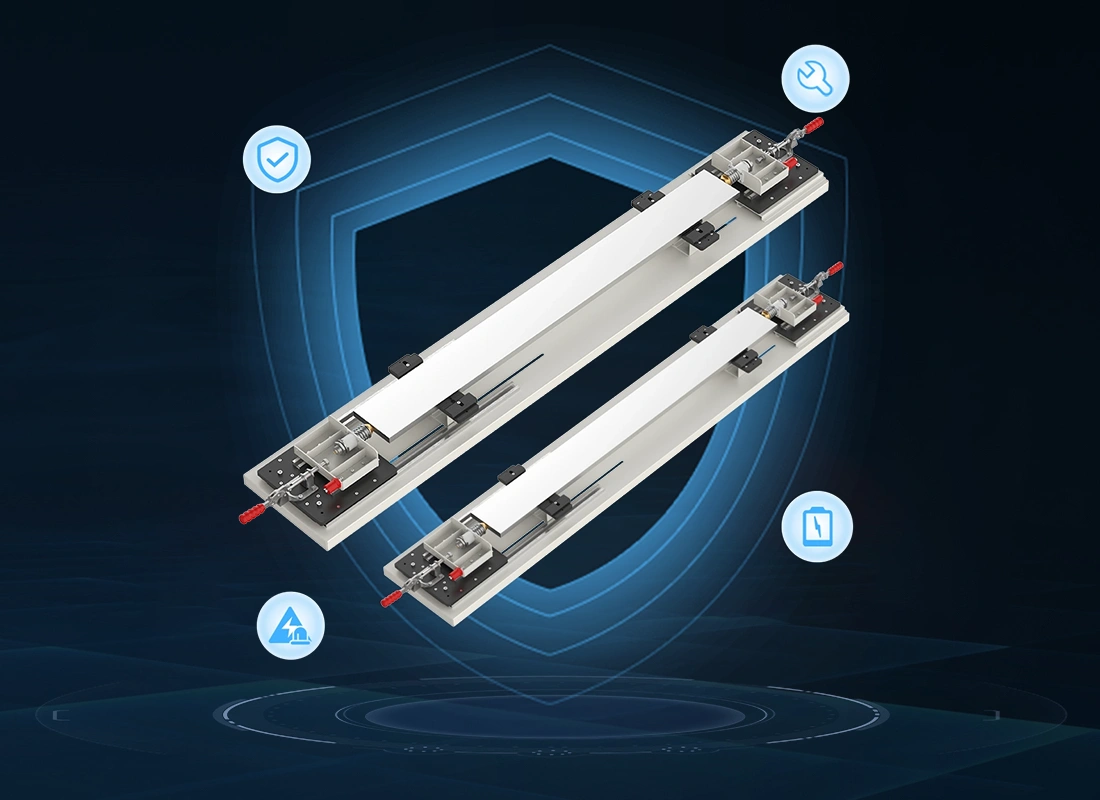 500A Prismatic Cell Toggle Clamp High-current performance testing